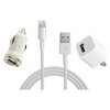 Apple iPhone USB kit- USB Cable, Wall & CarAdapter
