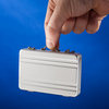 Micro Briefcase Shape Aluminum Card Holder Wallet
