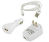 Micro USB kit - USB Cable, Power Wall & CarAdapter